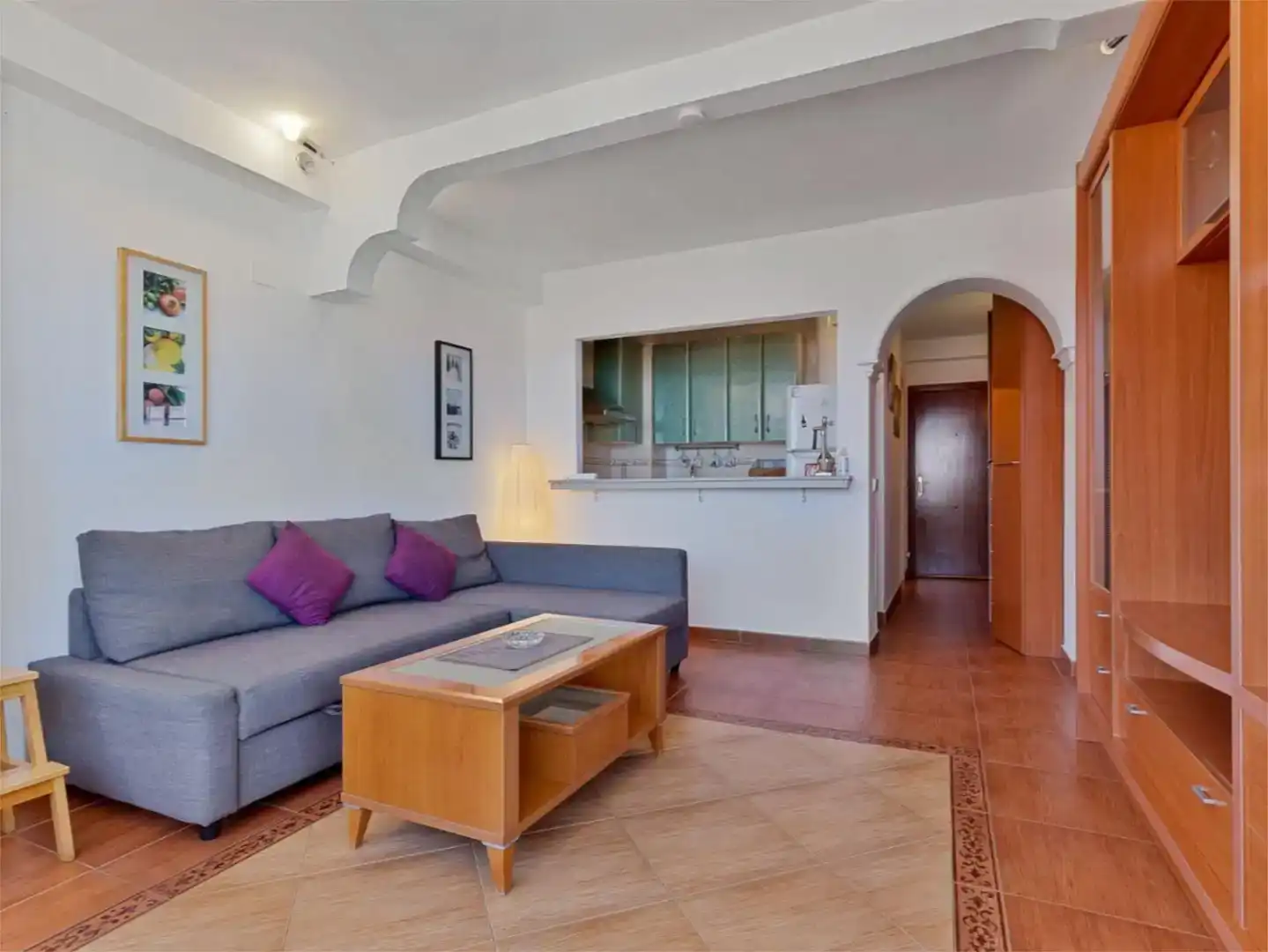 Sala d'estar de Pis en venda en Torremolinos amb Aire condicionat, Piscina i Balcó