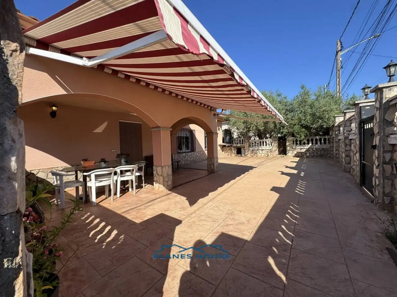 Terrassa de Casa o xalet en venda en Fogars de la Selva amb Calefacció, Jardí privat i Terrassa