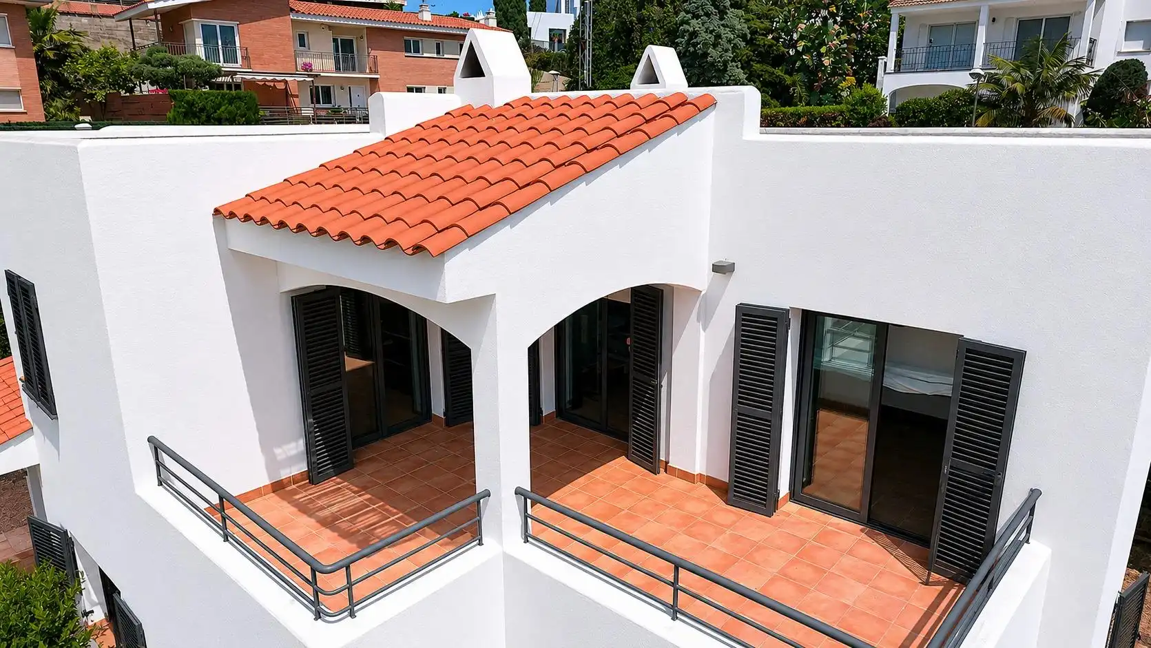 Terrace of Houses for sale in Sant Pol de Mar  with Air Conditioner, Heating and Private garden