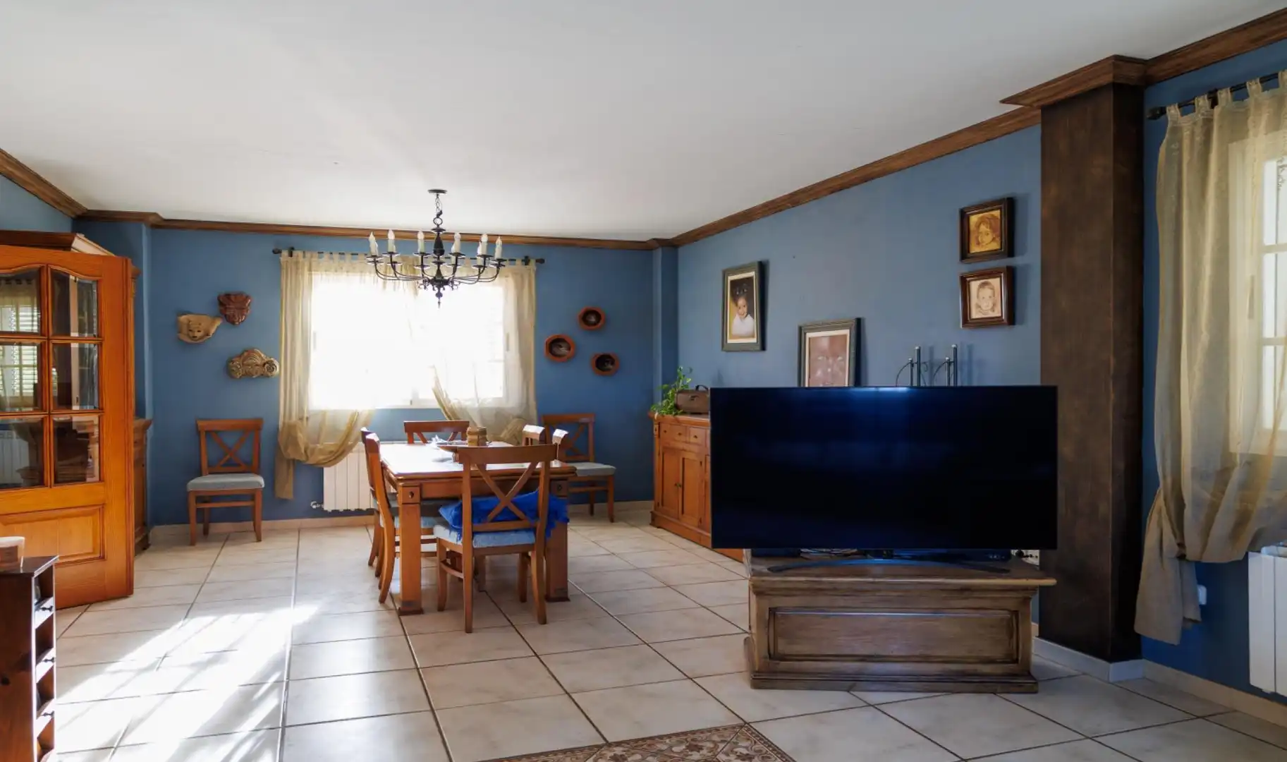 Comedor de Casa o chalet en venta en Montroi / Montroy con Calefacción, Jardín privado y Terraza