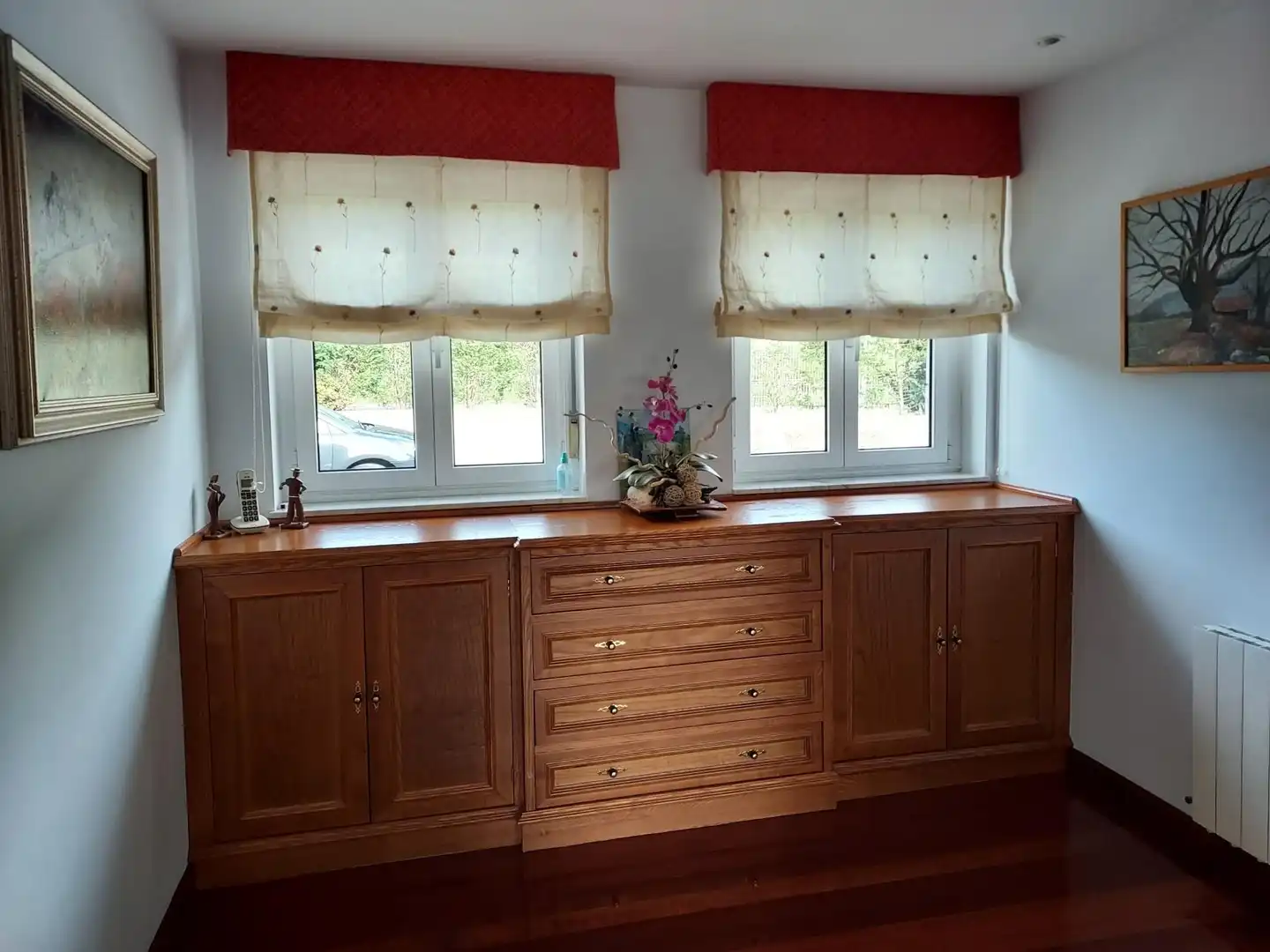 Dining room of Houses for sale in Castrillón  with Heating, Private garden and Parquet flooring