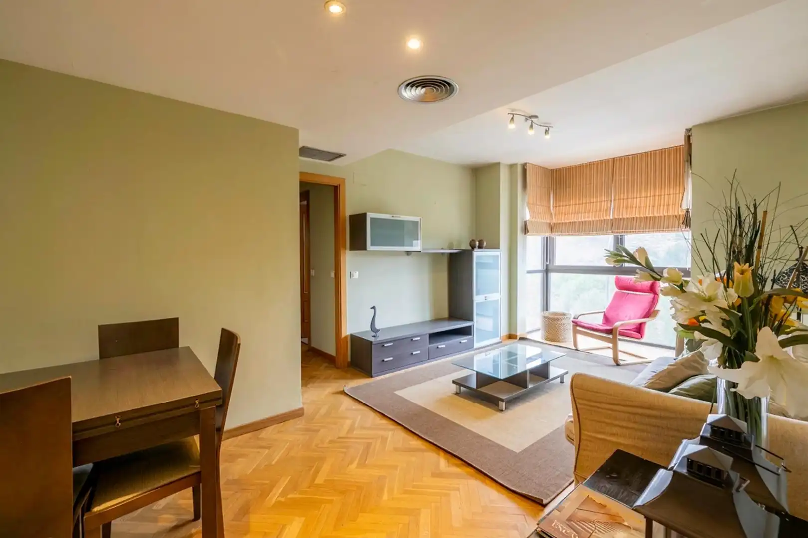 Sala de estar de Piso en venta en Madrid con Aire acondicionado, Calefacción y Jardín privado