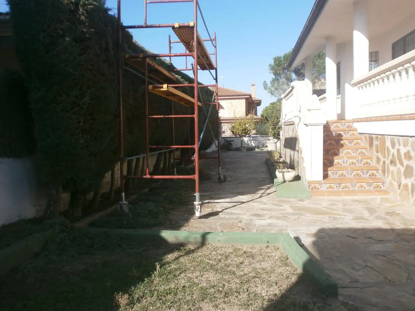 Jardí de Casa o xalet en venda en La Lastrilla  amb Calefacció, Jardí privat i Terrassa