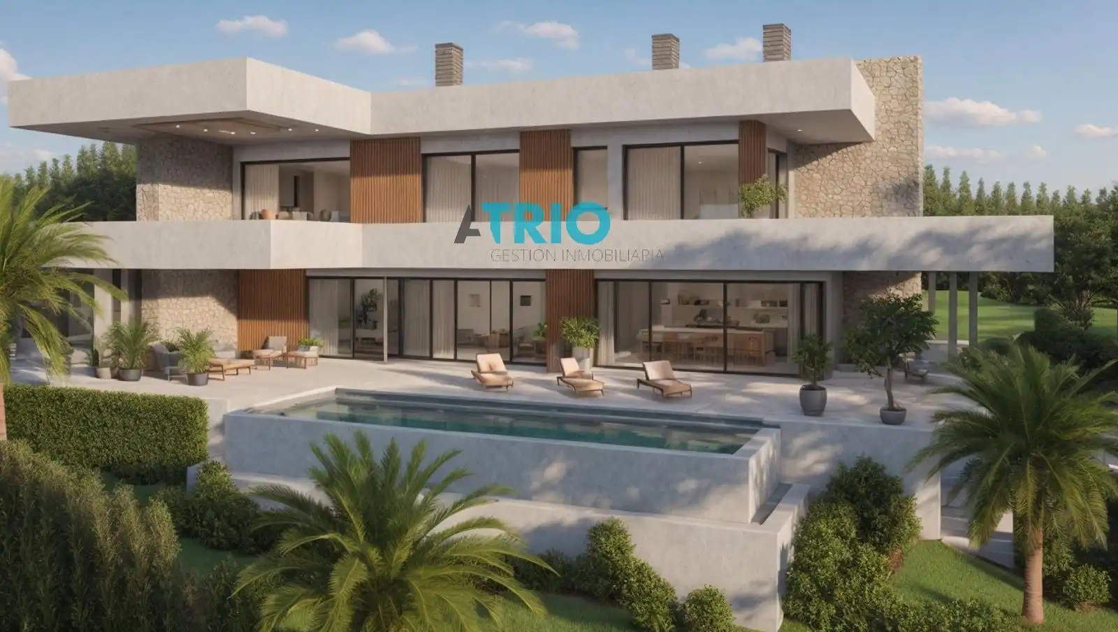Vista exterior de Casa o xalet en venda en Bunyola amb Aire condicionat, Terrassa i Piscina