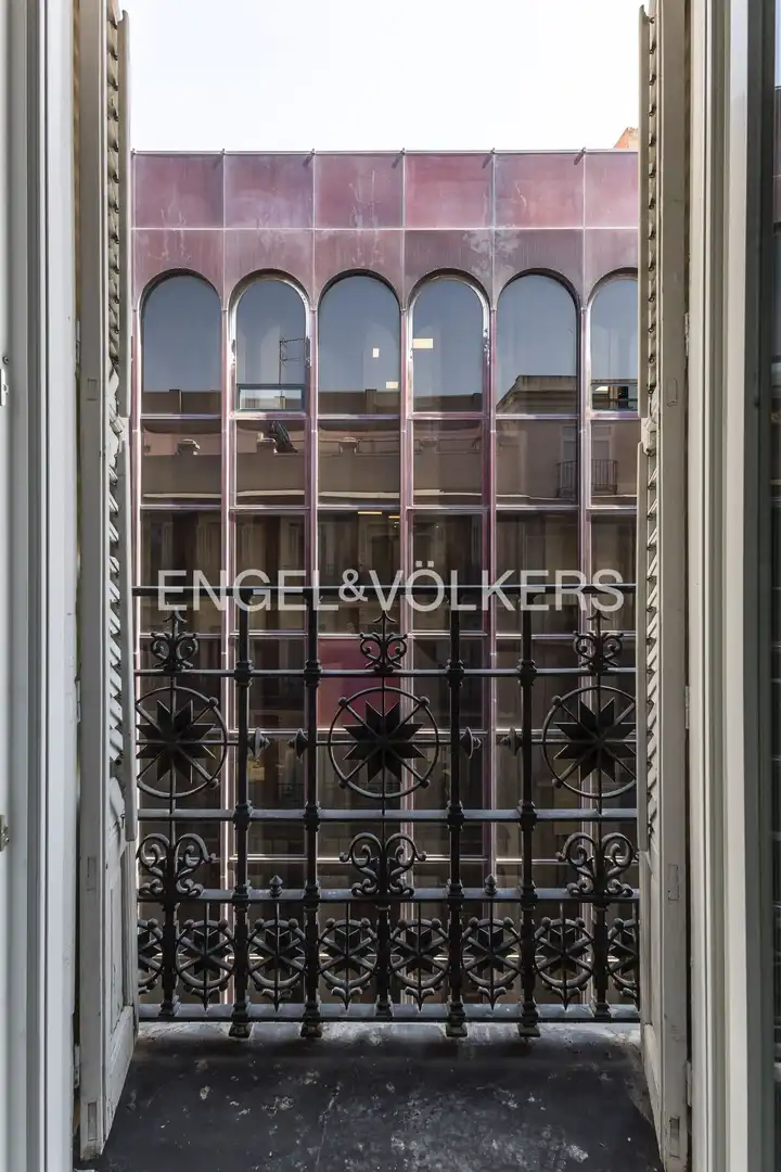 Vista exterior de Piso de alquiler en Madrid con Aire acondicionado, Calefacción y Amueblado