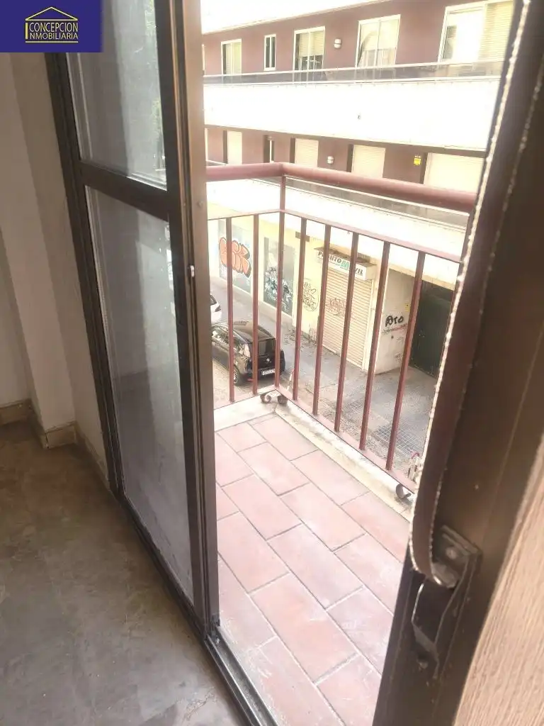 Balcony of Flat for rent in Córdoba  with Air Conditioner, Heating and Furnished