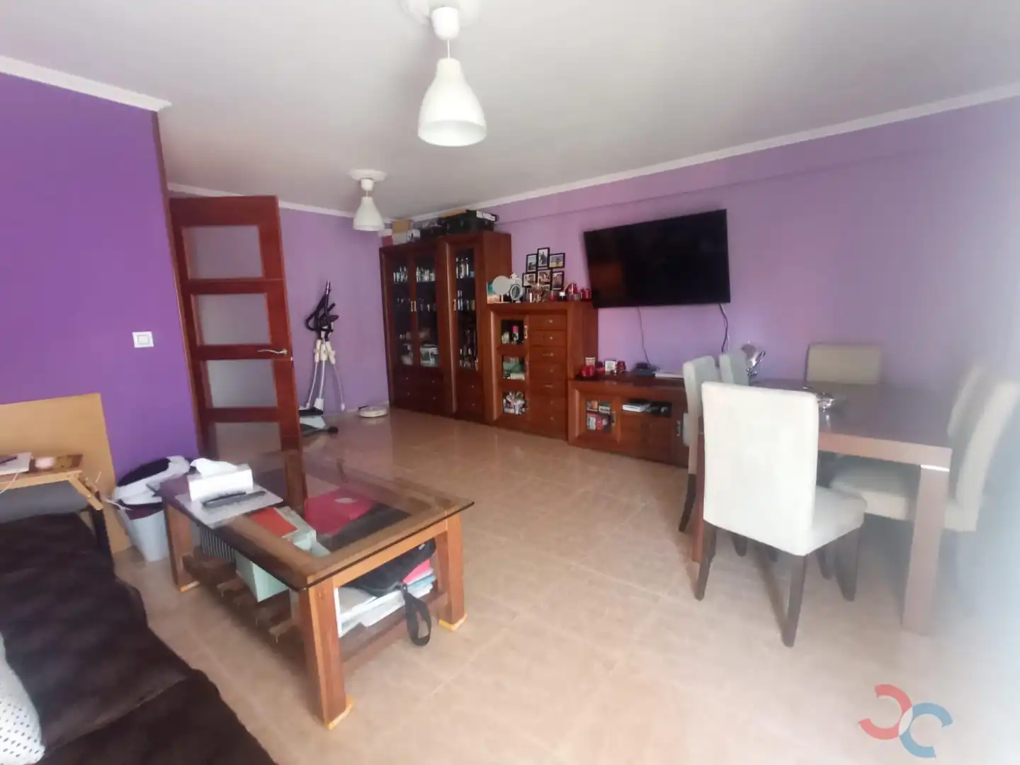 Sala d'estar de Pis en venda en Marín amb Terrassa i Traster