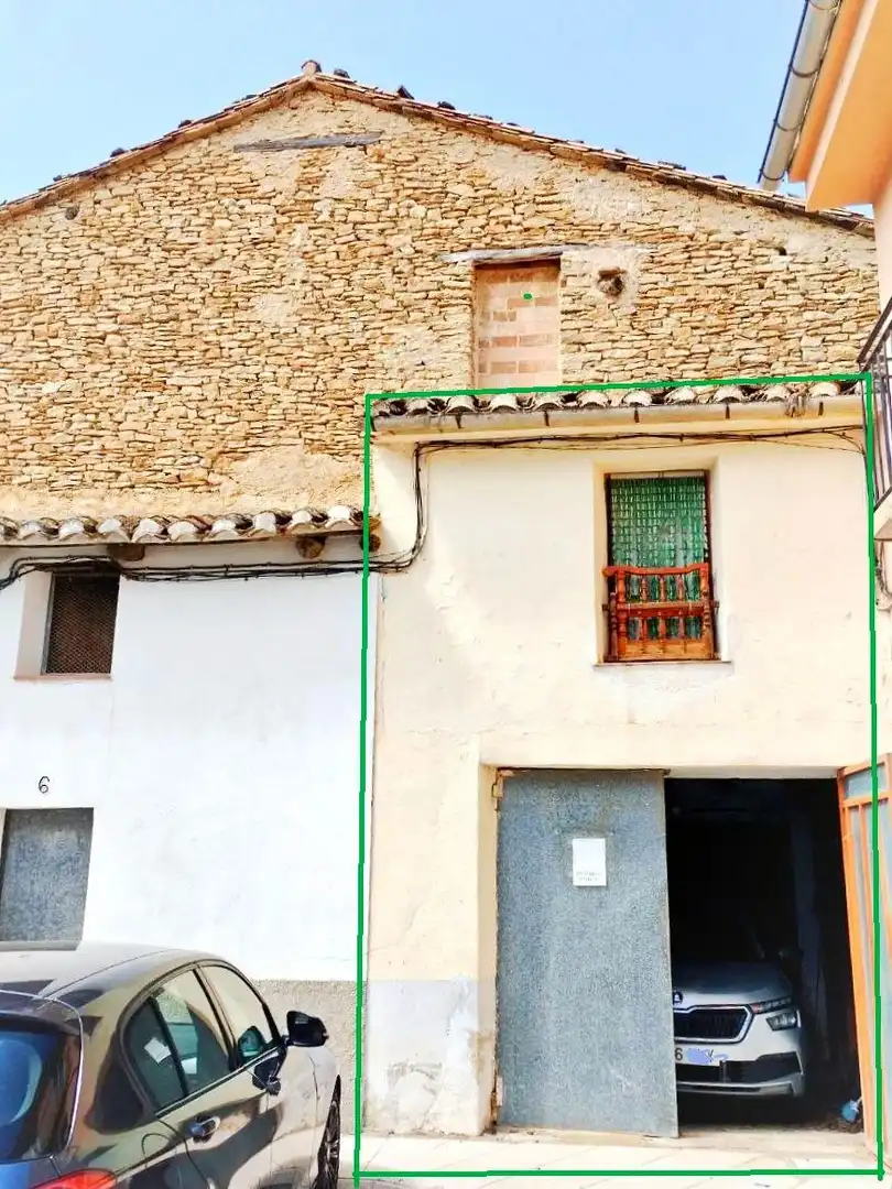 Vista exterior de Casa adosada en venda en Cinctorres