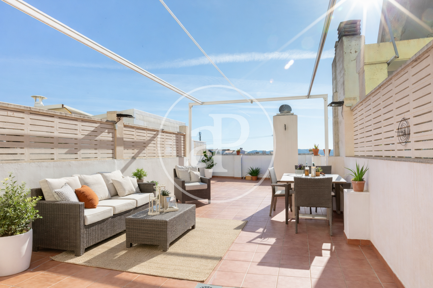 Terrace of Attic for sale in Montserrat  with Air Conditioner, Terrace and Storage room