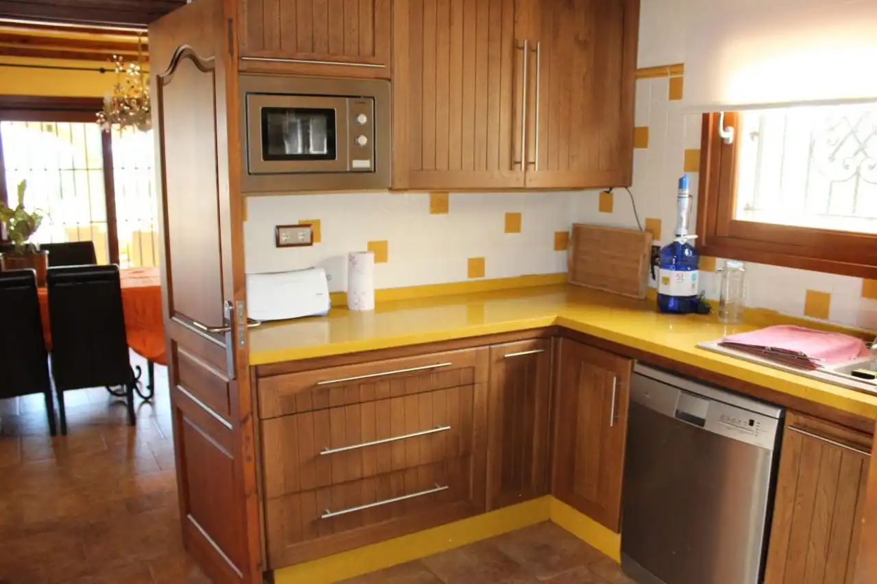Kitchen of Houses for sale in Jávea / Xàbia  with Air Conditioner, Heating and Private garden