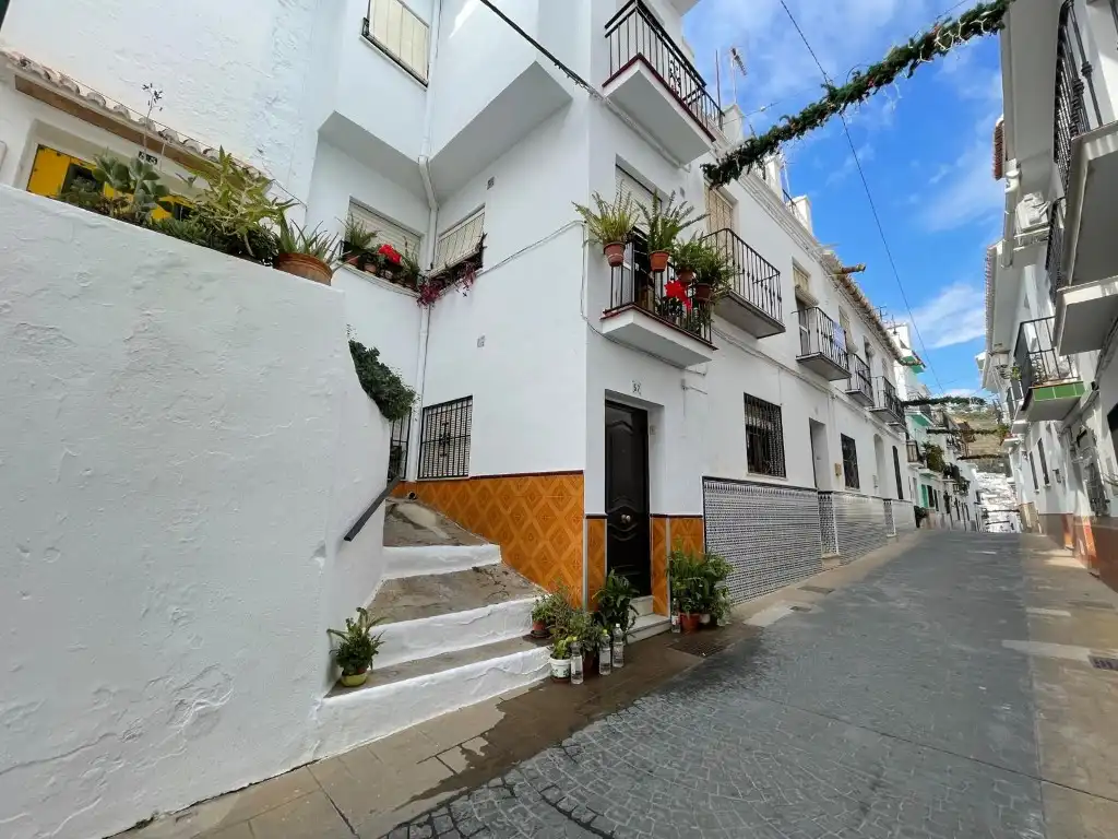 Vista exterior de Casa o chalet en venta en Torrox con Terraza