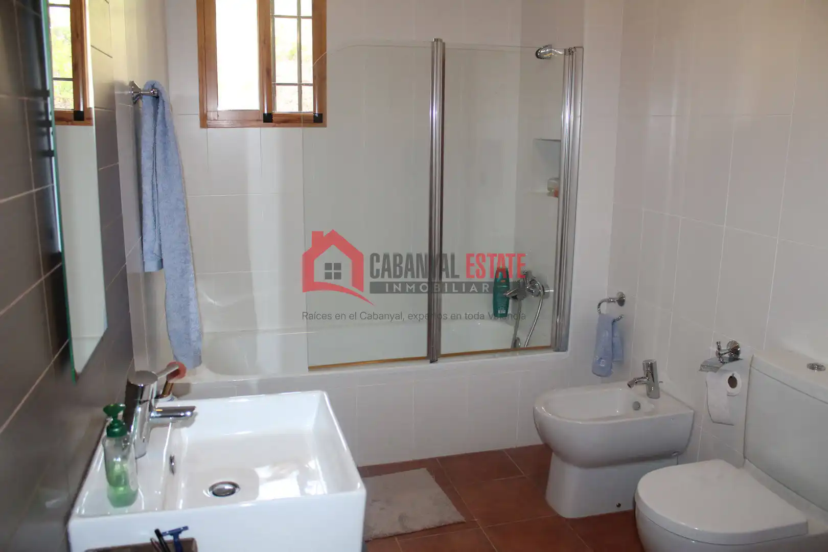 Bany de Casa o xalet en venda en Fuencaliente amb Jardí privat, Terrassa i Traster