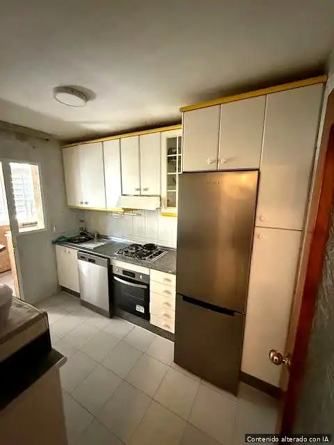 Kitchen of Flat for sale in Málaga  with Terrace and Furnished