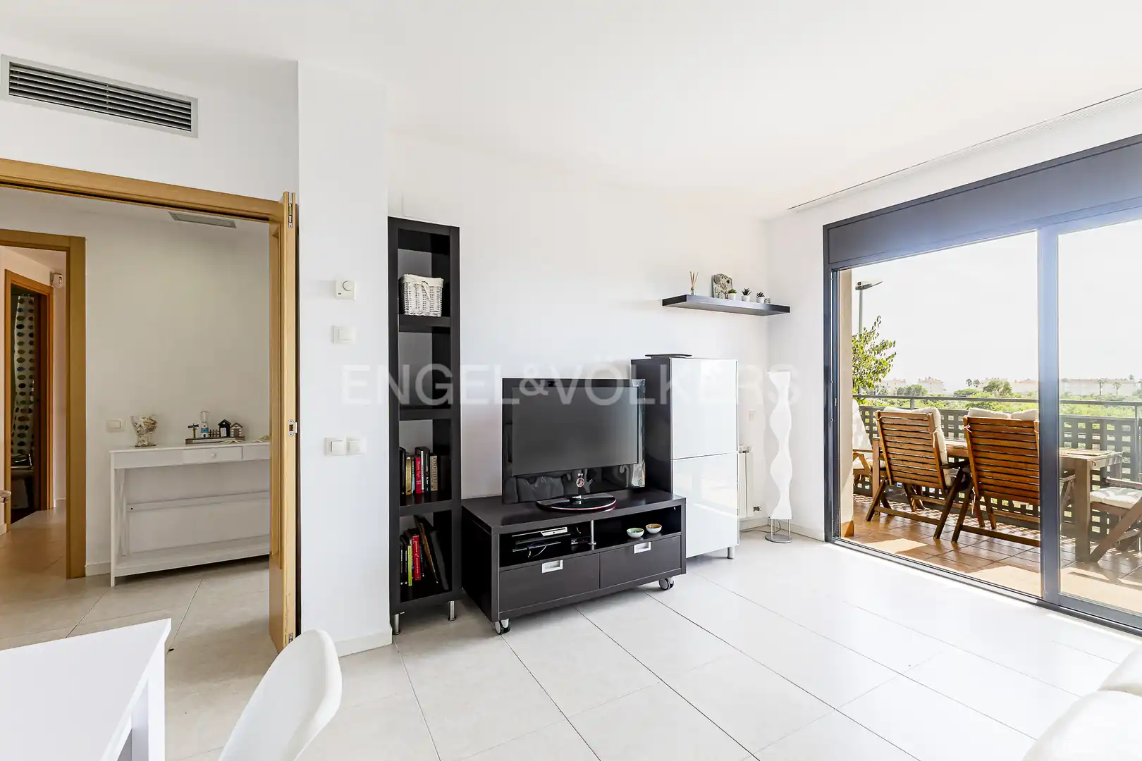 Living room of Flat for sale in El Vendrell  with Air Conditioner, Heating and Private garden