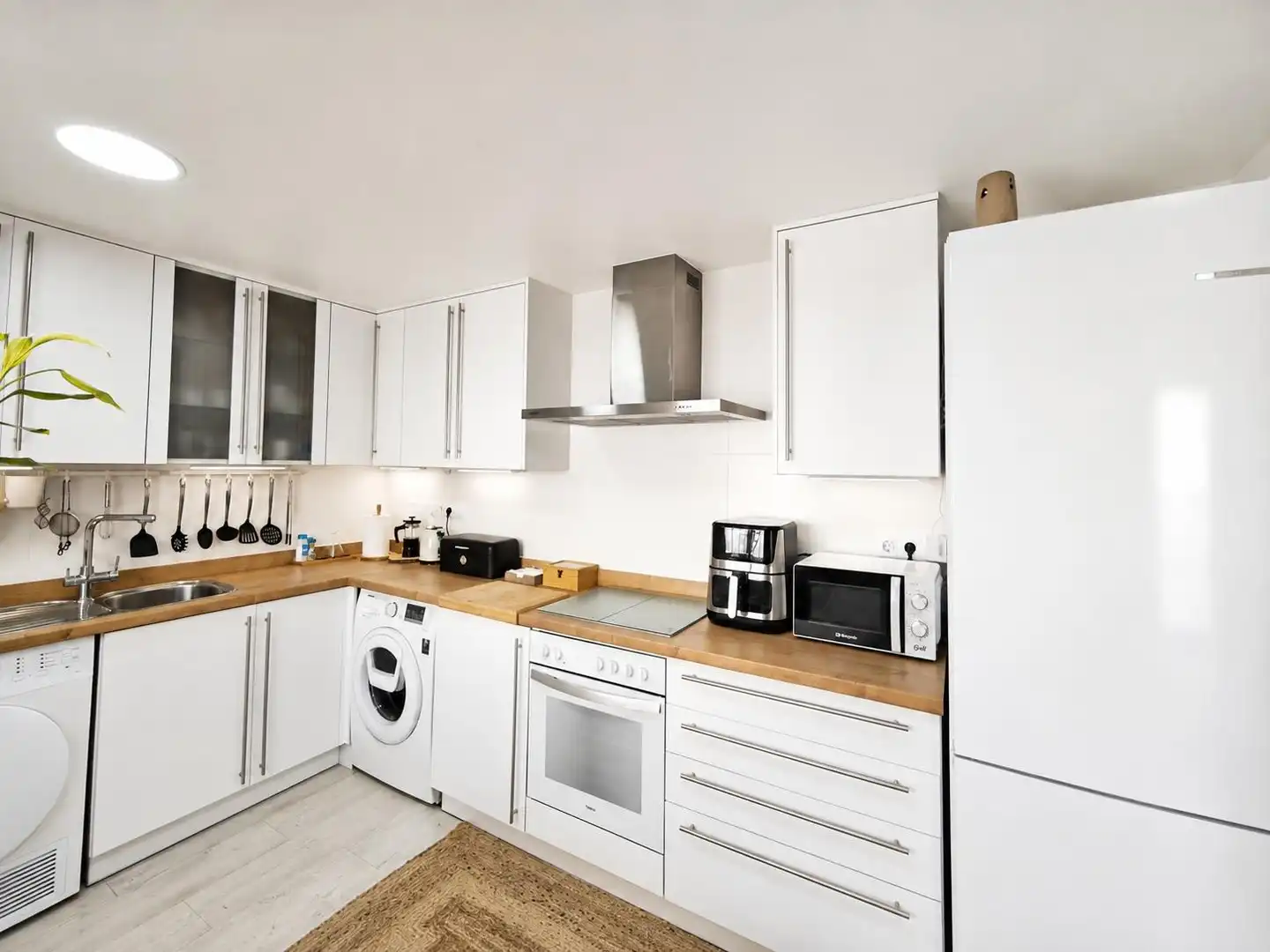 Kitchen of Flat for sale in Santa Pola  with Air Conditioner, Heating and Parquet flooring