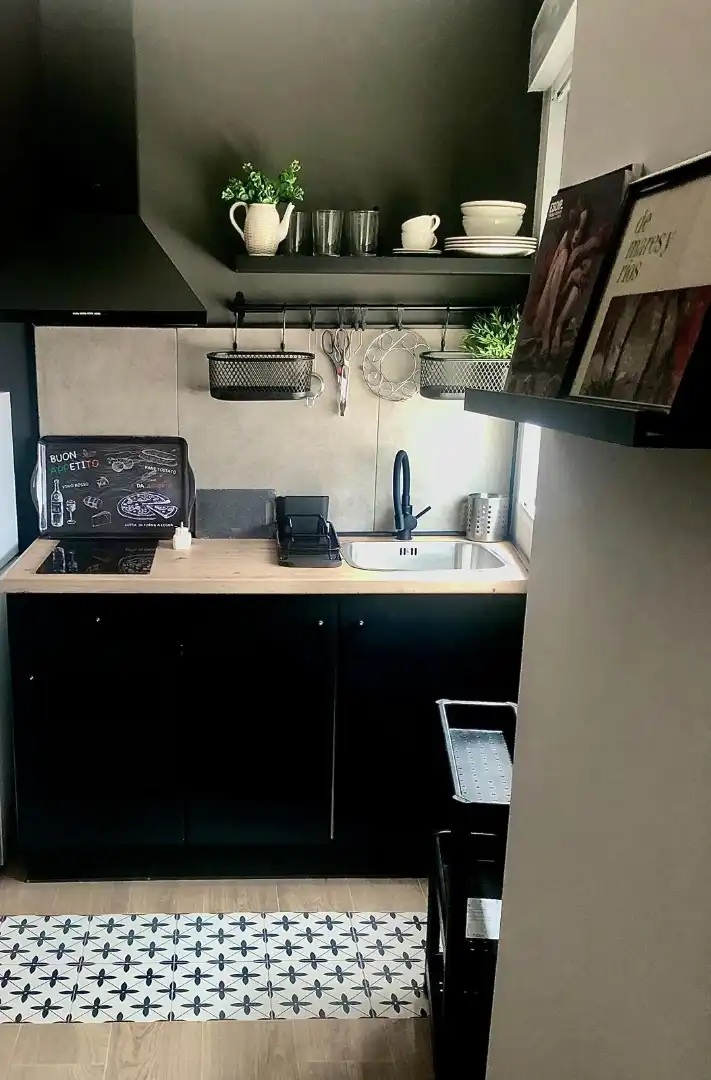 Kitchen of Apartments for rent in Linares  with Air Conditioner, Heating and Furnished