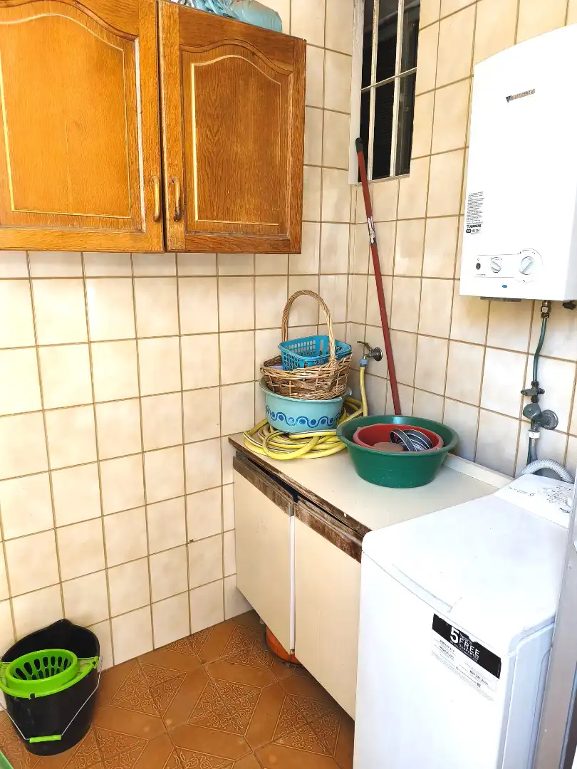 Kitchen of Flat for sale in Málaga  with Air Conditioner, Terrace and Storage room