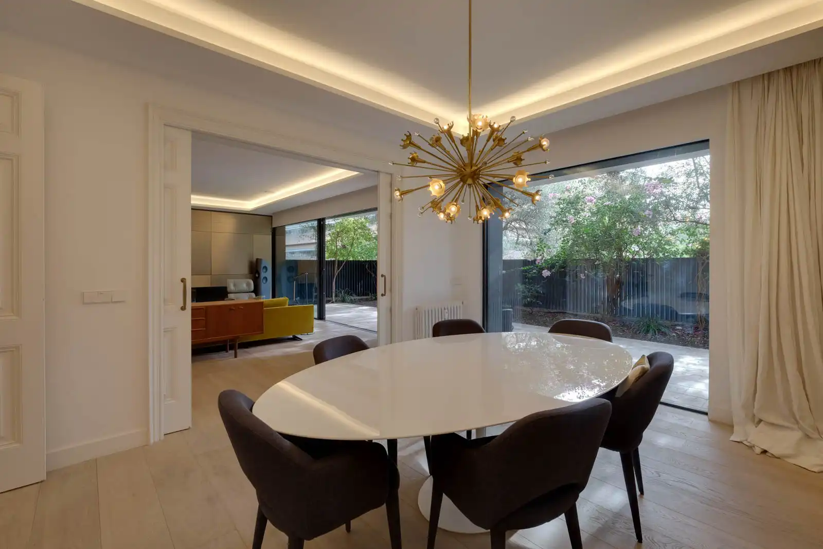 Dining room of Flat for sale in Barcelona  with Air Conditioner, Heating and Parquet flooring