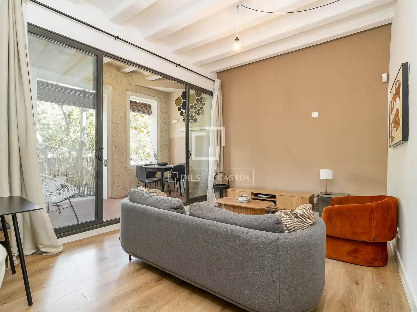 Vista exterior de Piso en venta en Barcelona con Aire acondicionado, Calefacción y Terraza