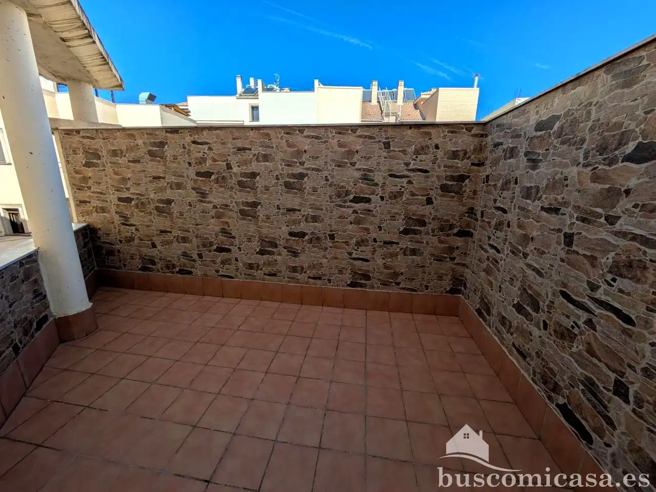 Terrace of Flat for rent in Linares  with Air Conditioner, Terrace and Furnished