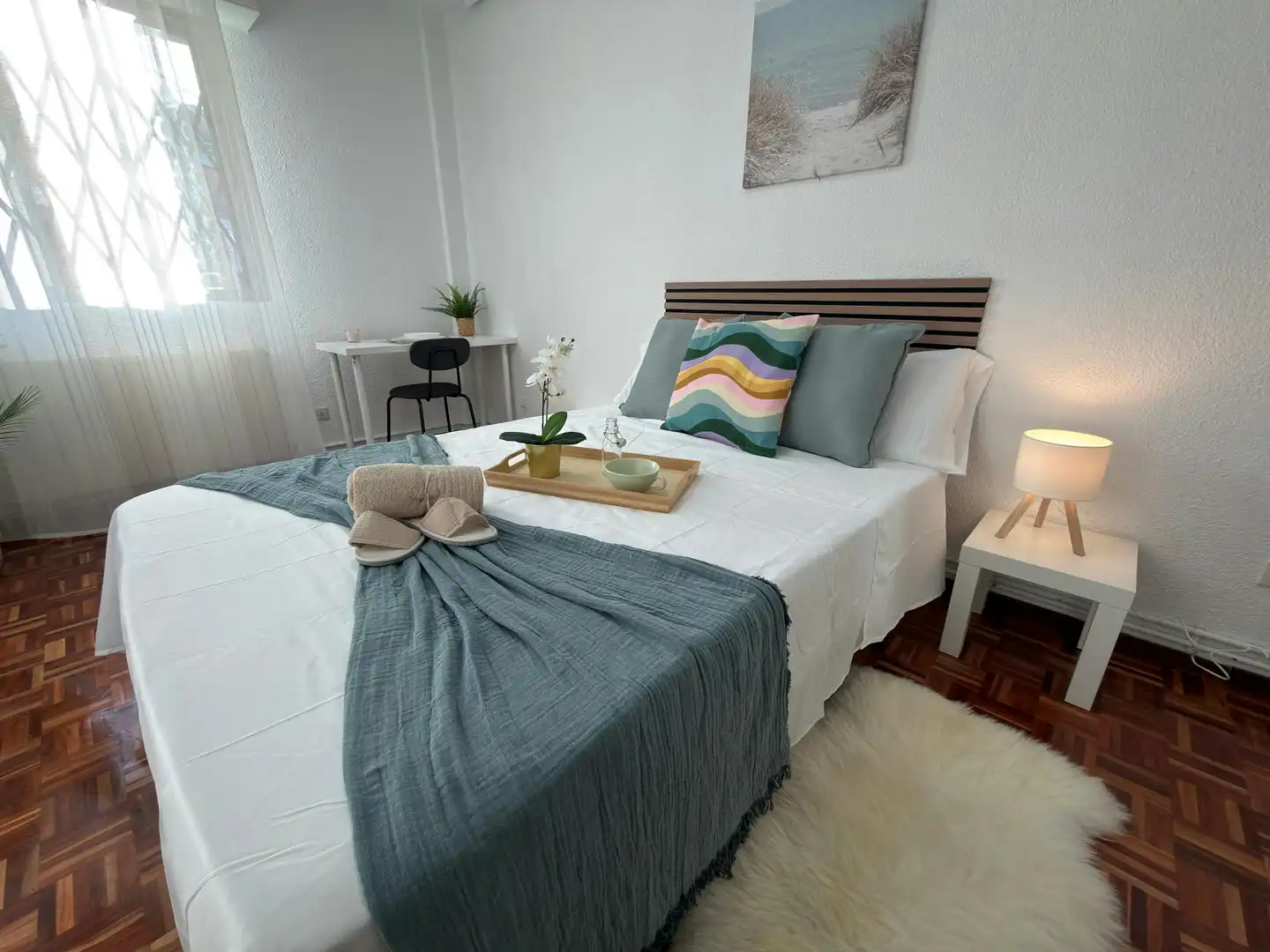 Habitación de Piso para compartir en Getafe con Calefacción y Lavadora