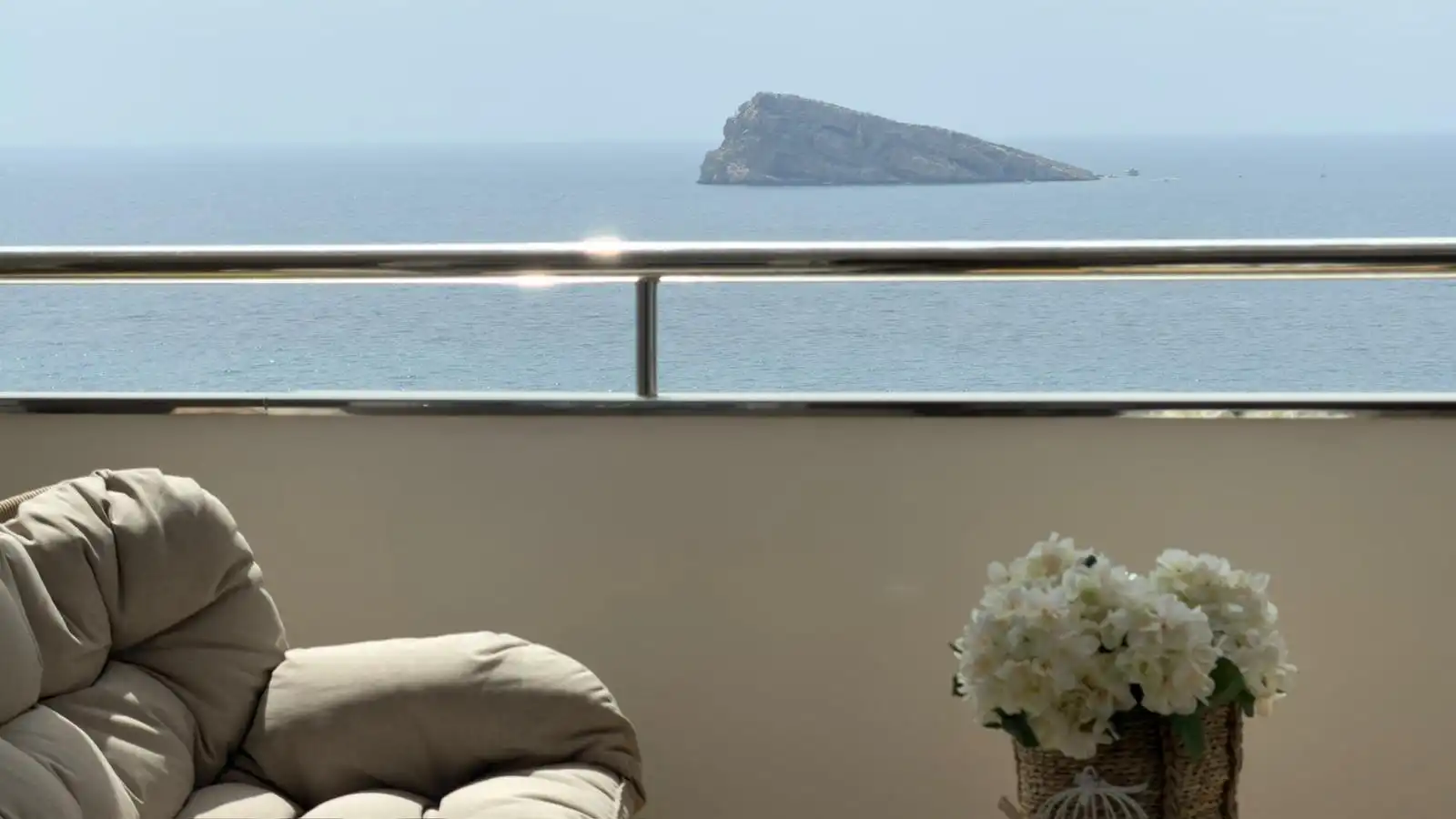 Terrasse von Wohnung zum Verkauf in Benidorm mit Klimaanlage, Heizung und Terrasse