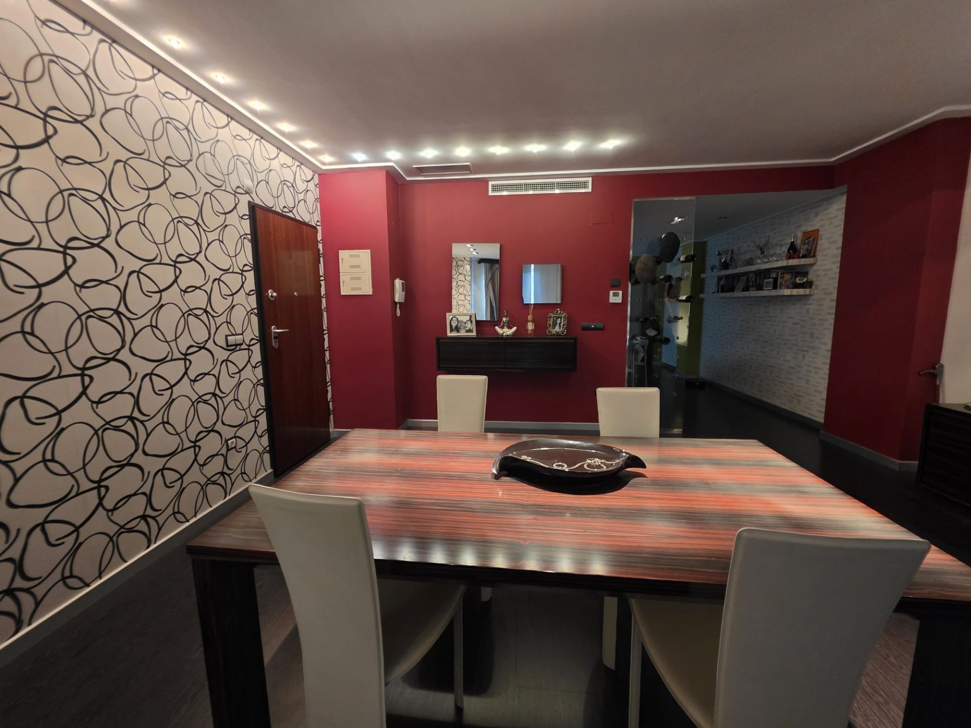 Dining room of Flat for sale in Sueca  with Air Conditioner, Heating and Terrace