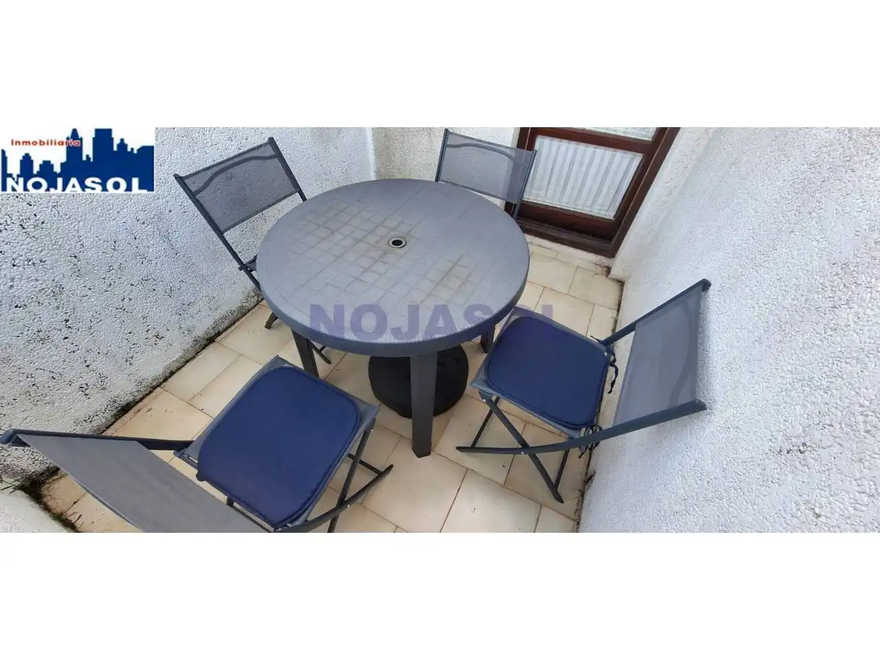 Terrasse von Maisonette zur Miete in Noja mit Heizung, Terrasse und Möbliert