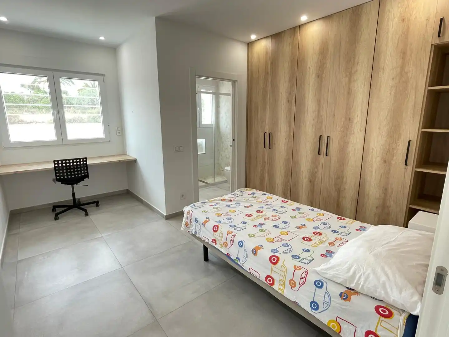 Bedroom of Houses for rent in Elche / Elx  with Air Conditioner, Heating and Private garden