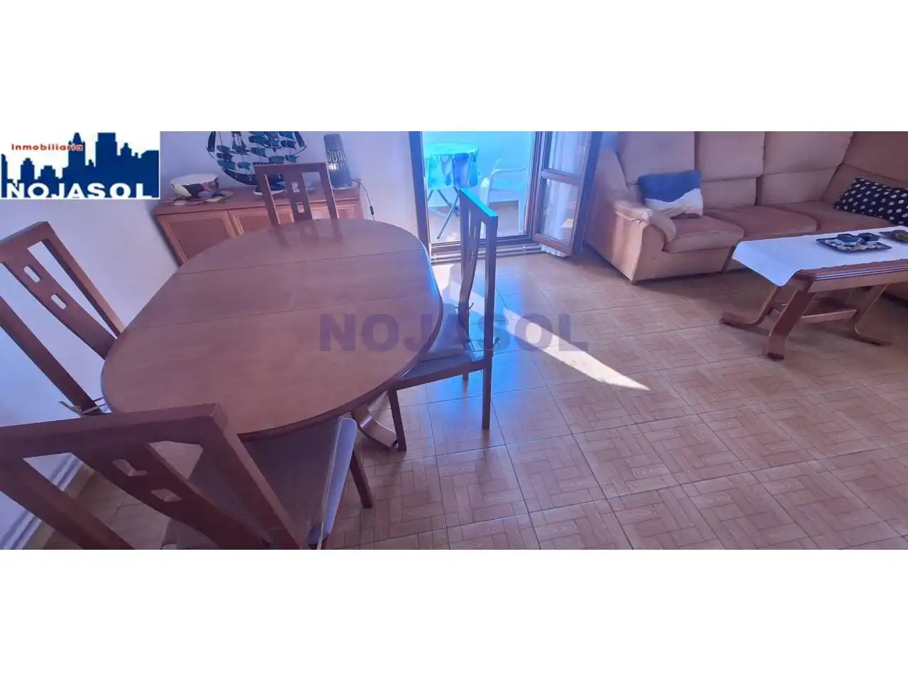 Dining room of Flat for rent in Noja  with Heating, Terrace and Furnished
