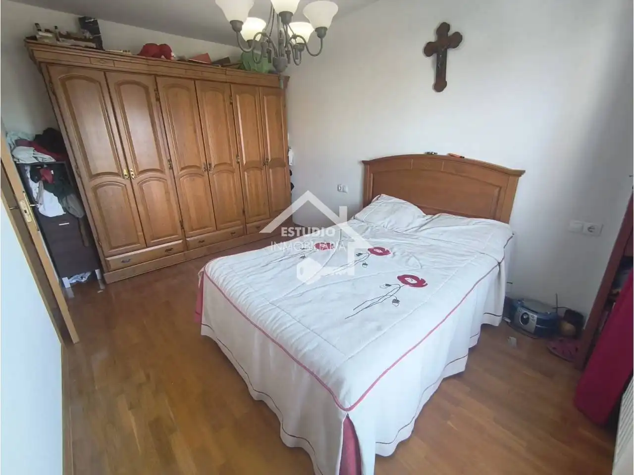 Bedroom of Houses for sale in Mendavia  with Heating, Private garden and Parquet flooring