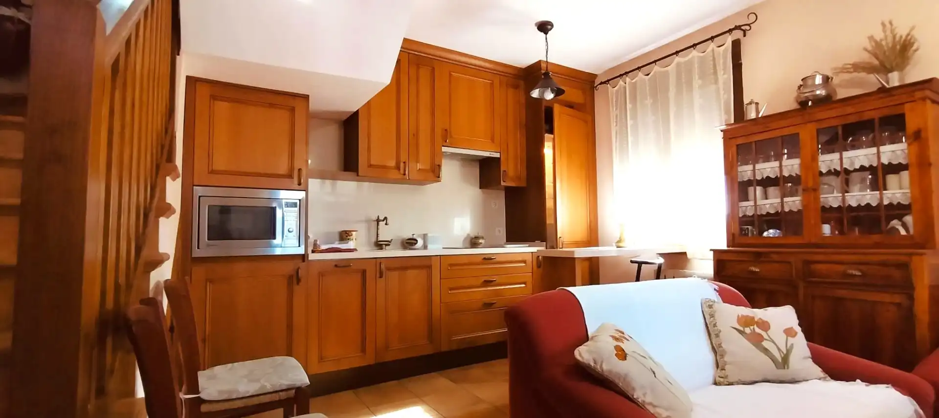 Küche von Country house zum Verkauf in Barrado mit Heizung, Möbliert und Waschmaschine