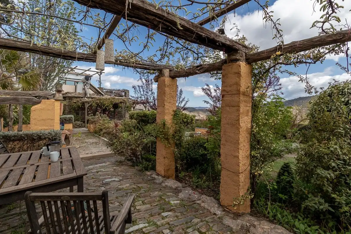 Terrassa de Casa o xalet en venda en Pórtugos amb Calefacció, Jardí privat i Terrassa