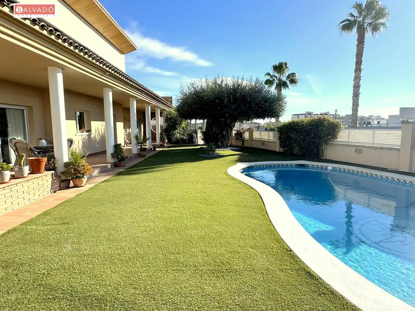 Swimming pool of Houses for sale in Calafell  with Air Conditioner, Heating and Private garden