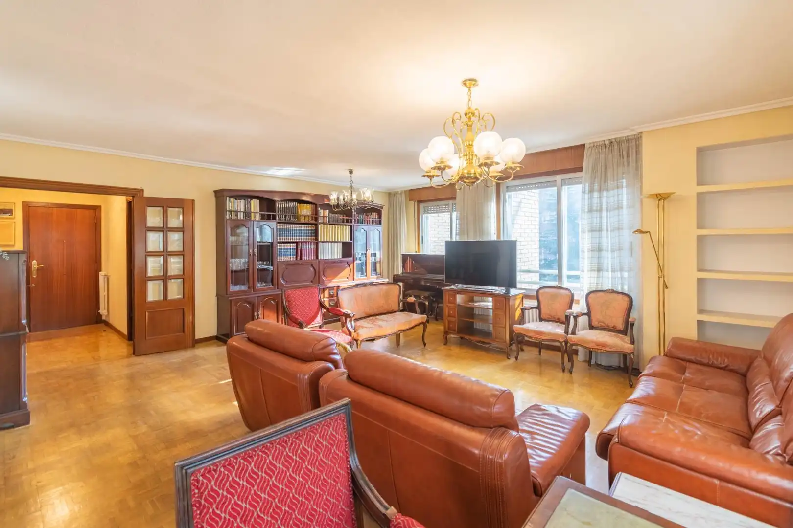 Sala d'estar de Pis en venda en  Pamplona / Iruña amb Calefacció
