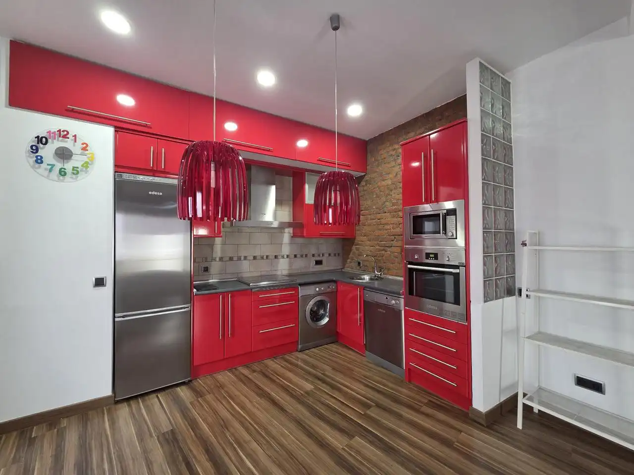 Kitchen of Flat for rent in Madrid  with Heating