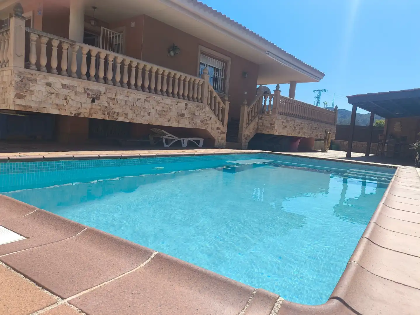 Piscina de Casa o xalet en venda en La Unión amb Aire condicionat, Calefacció i Jardí privat