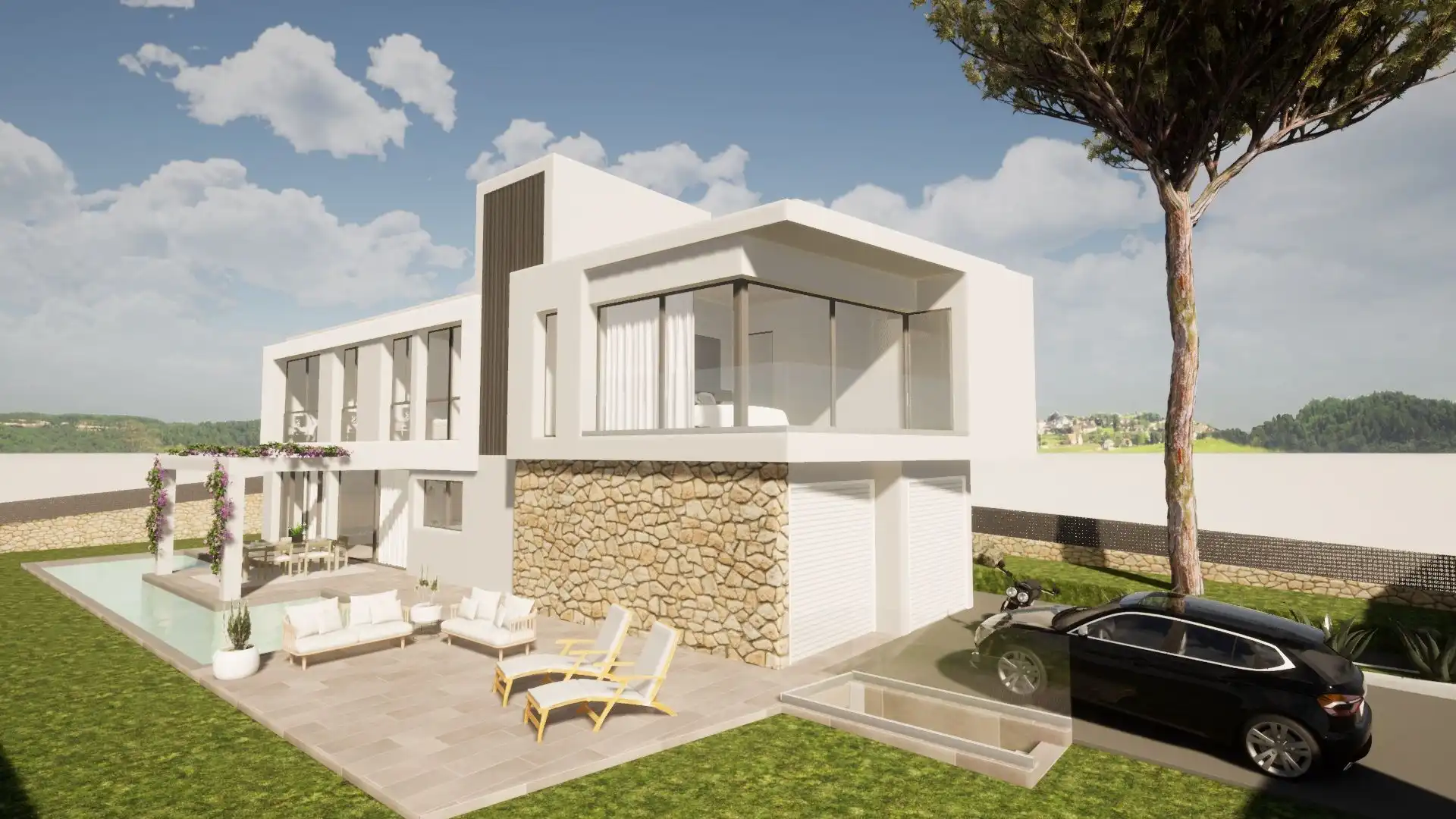 Exterior view of Houses for sale in Llucmajor  with Air Conditioner, Heating and Private garden