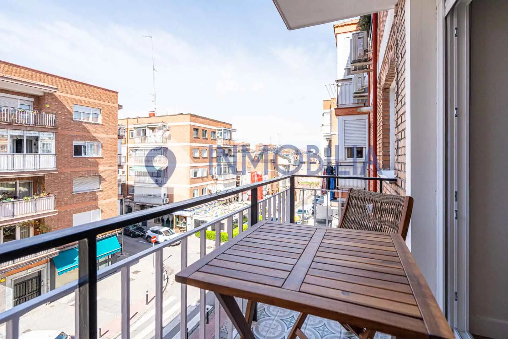 Balcony of Flat for sale in Madrid  with Air Conditioner, Heating and Terrace