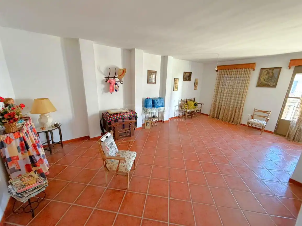 Sala de estar de Casa adosada en venta en La Albuera