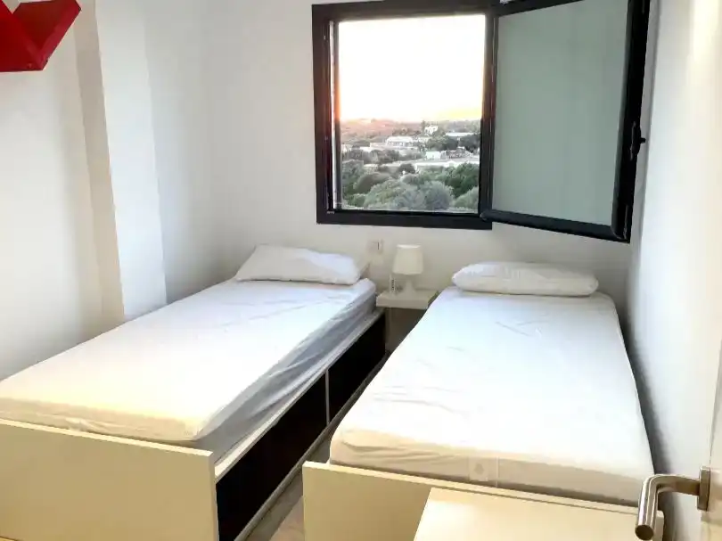 Schlafzimmer von Wohnung zur Miete in Ciutadella de Menorca mit Klimaanlage, Terrasse und Abstellraum