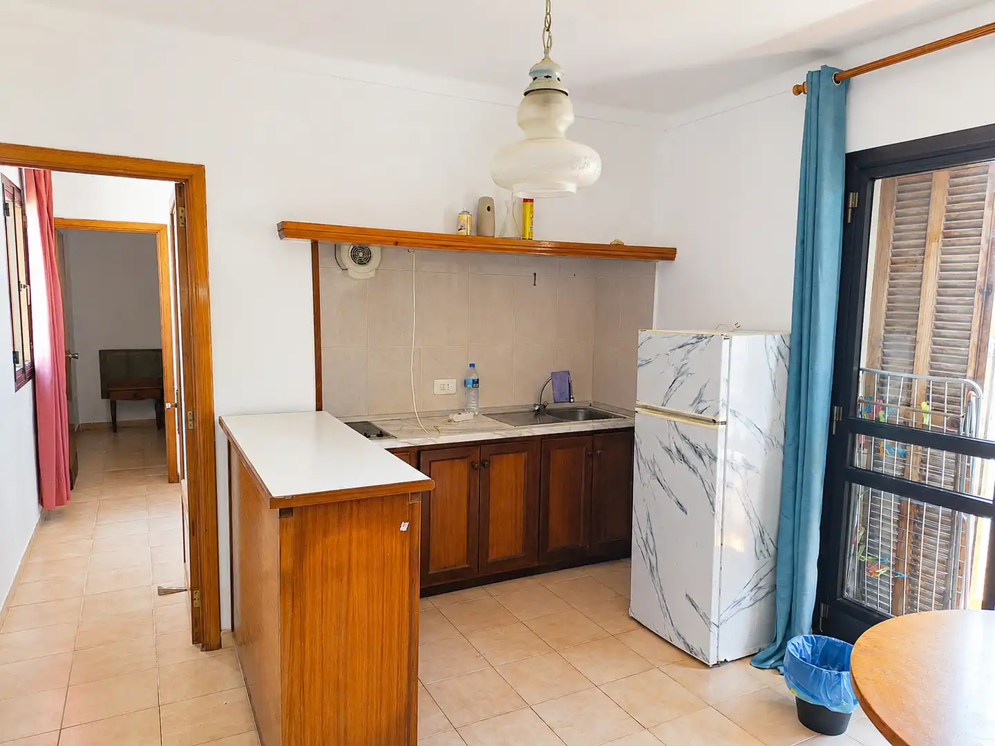 Cuina de Apartament en venda en Manacor amb Moblat i Balcó