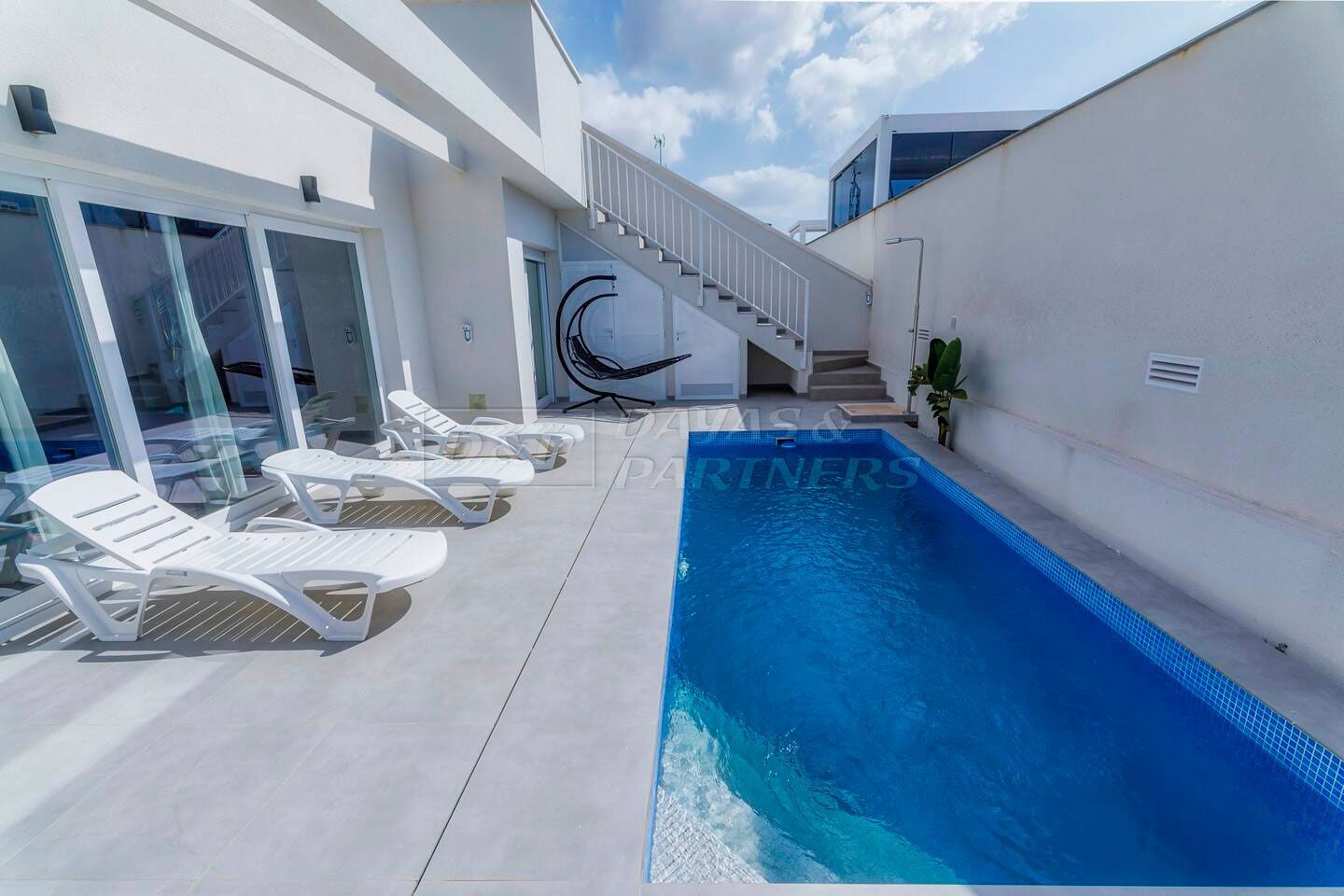 Piscina de Casa o xalet de lloguer en Los Montesinos amb Terrassa, Piscina i Balcó