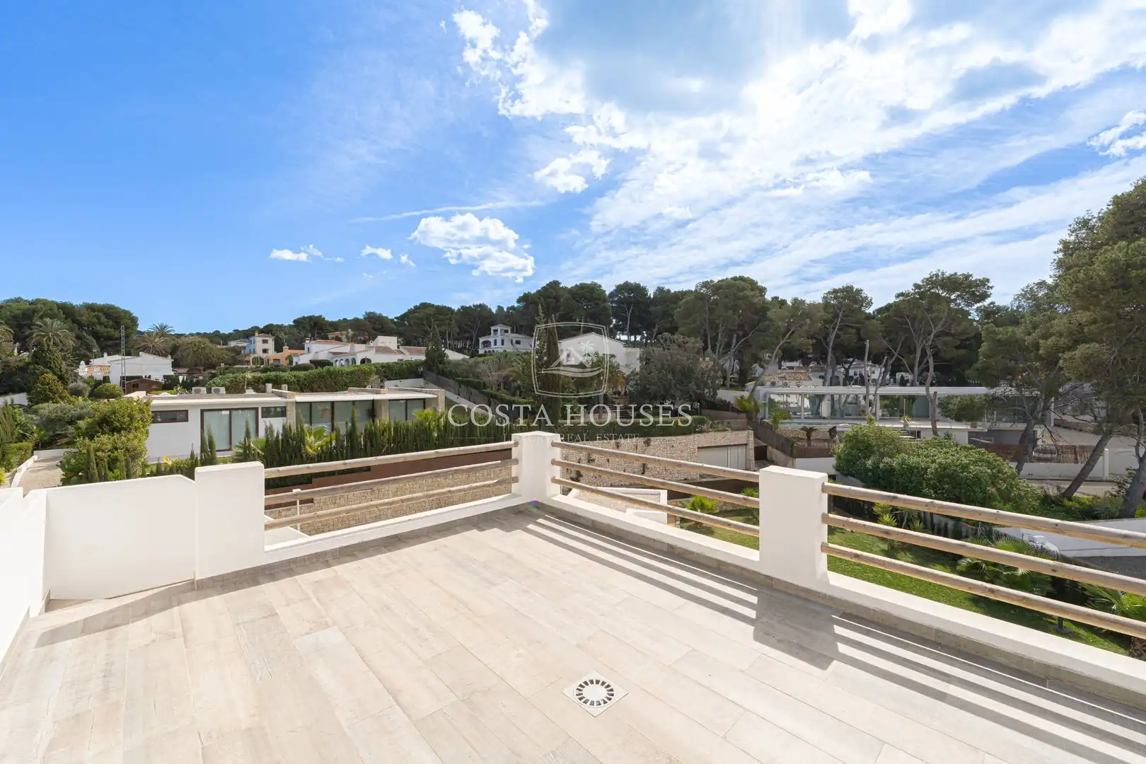 Terrace of Houses for sale in Jávea / Xàbia  with Air Conditioner, Heating and Private garden