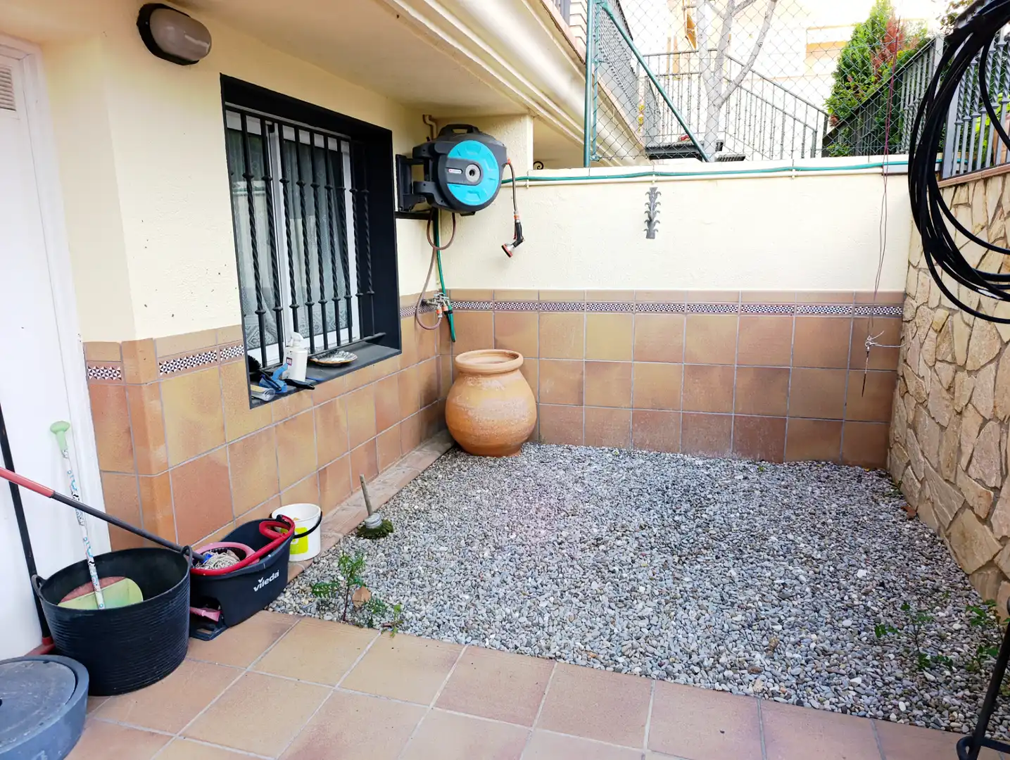 Jardín de Casa o chalet en venta en Pineda de Mar con Aire acondicionado, Calefacción y Jardín privado