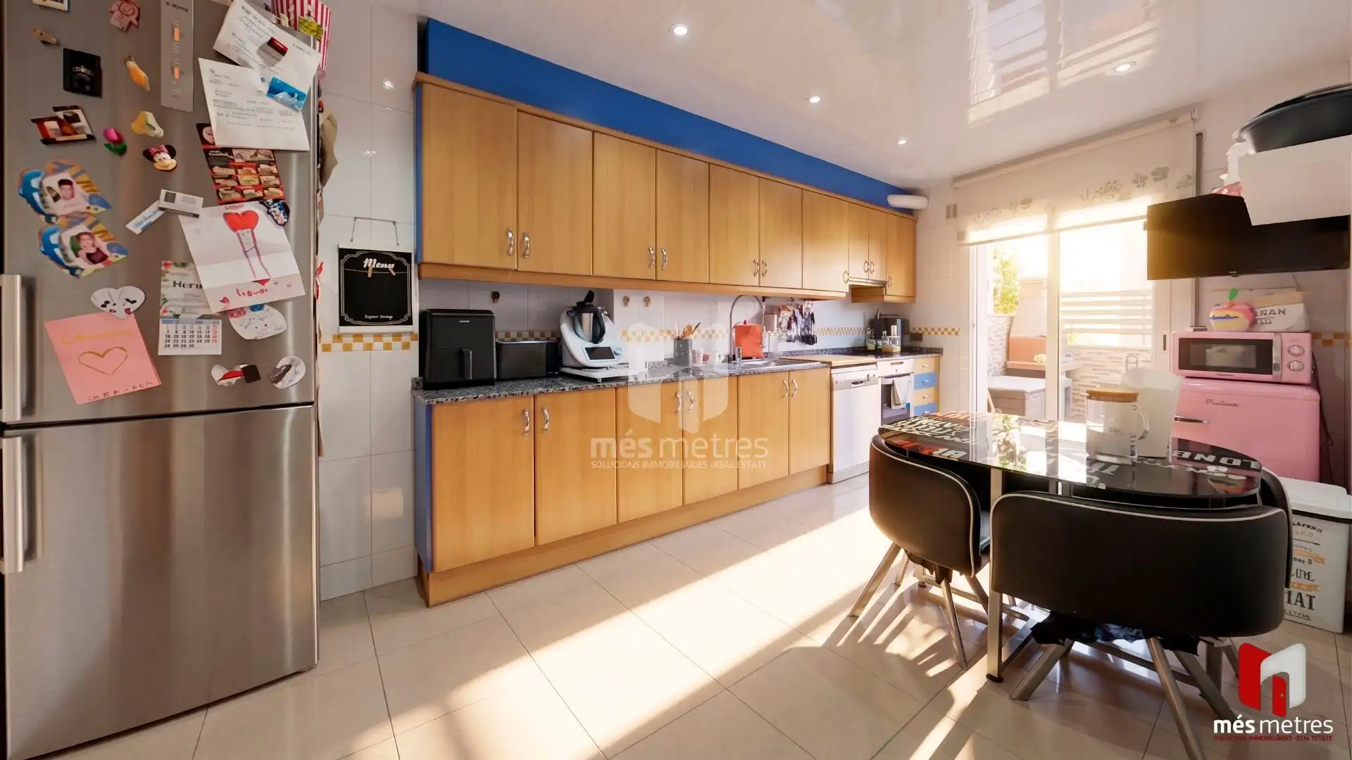 Kitchen of Flat for sale in Montgat  with Air Conditioner, Heating and Private garden