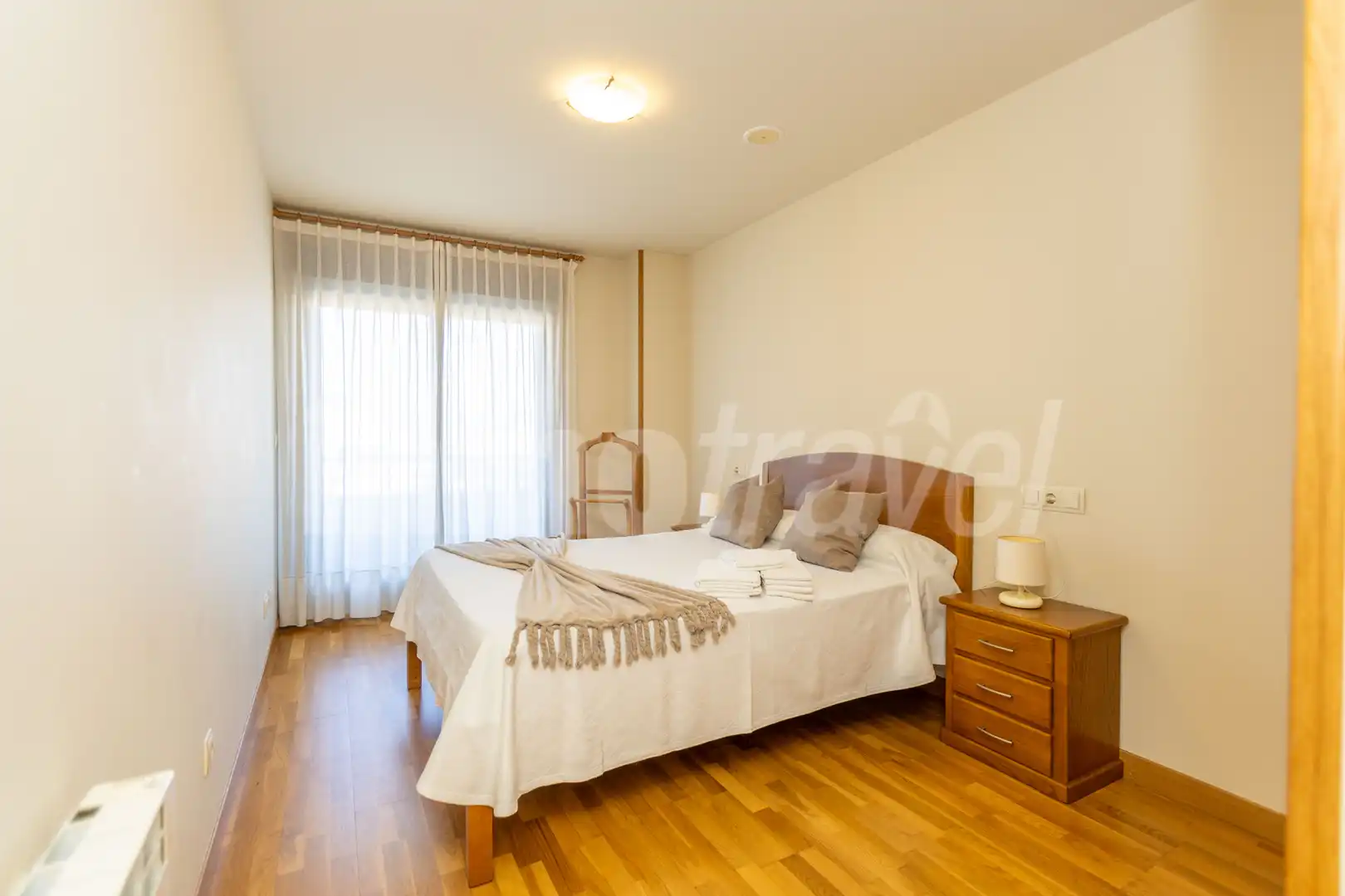 Dormitori de Apartament en venda en Sanxenxo amb Calefacció, Parquet i Terrassa