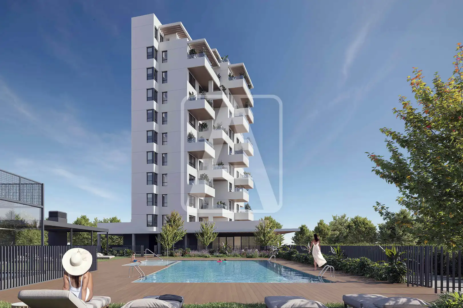Appartement compact avec piscine à vendre à Zona Levante - Playa Fossa, imagen 2