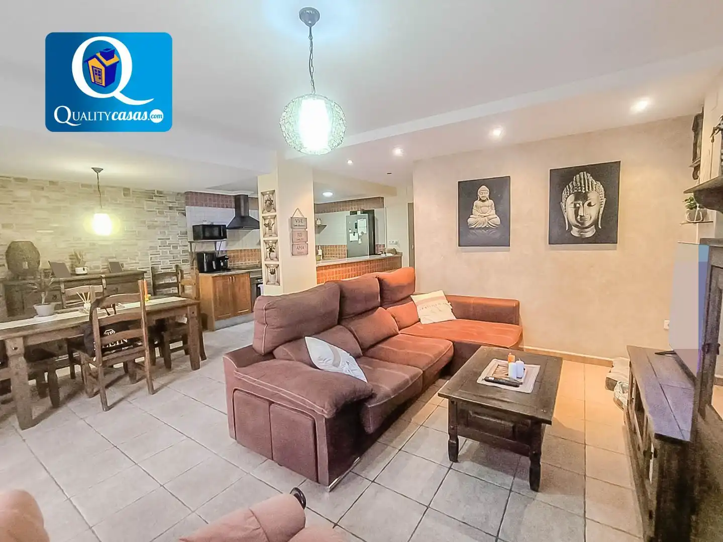Sala de estar de Dúplex en venta en Alicante / Alacant con Aire acondicionado, Calefacción y Terraza