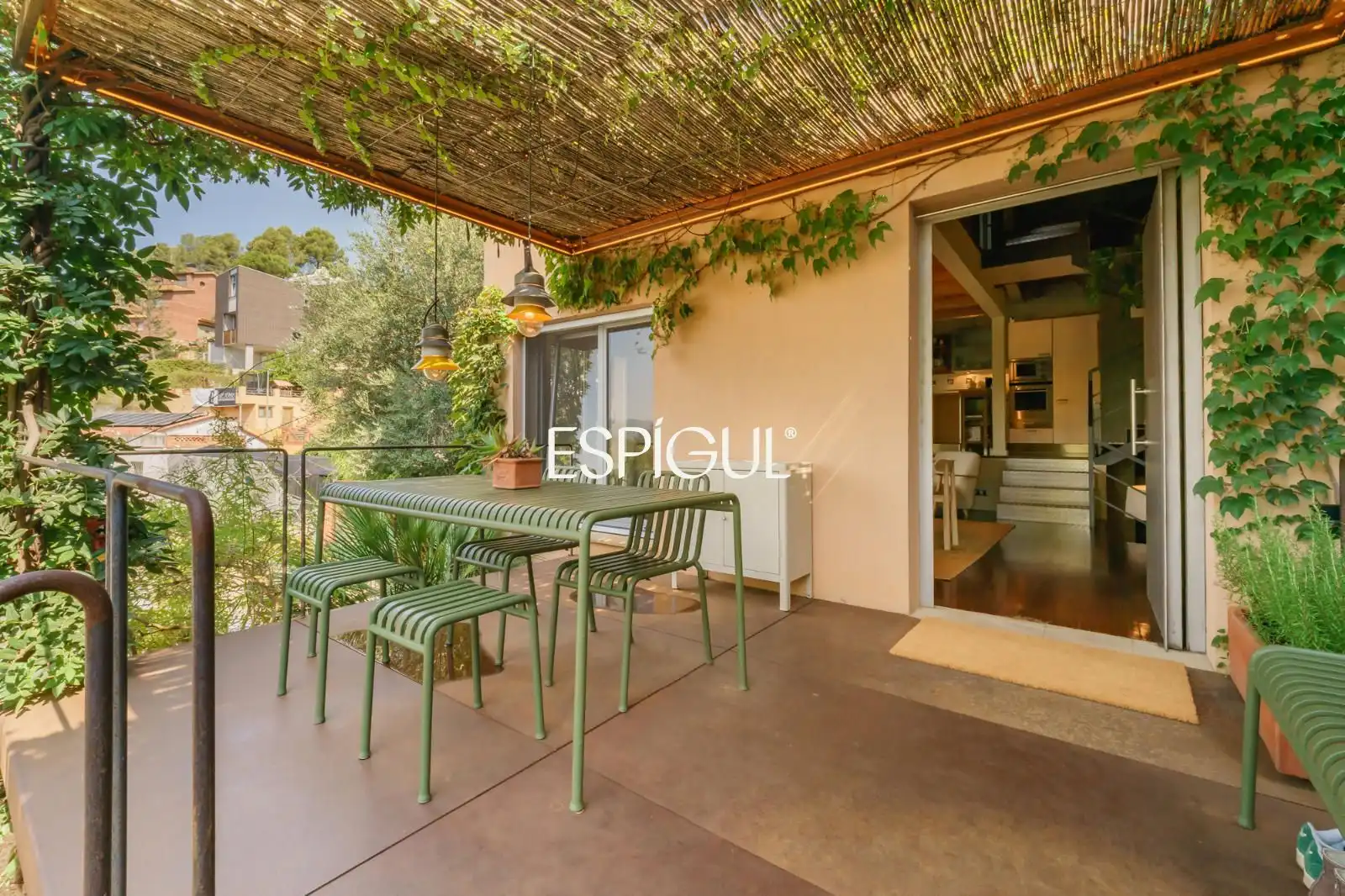 Terraza de Casa o chalet en venta en Molins de Rei con Aire acondicionado, Calefacción y Jardín privado
